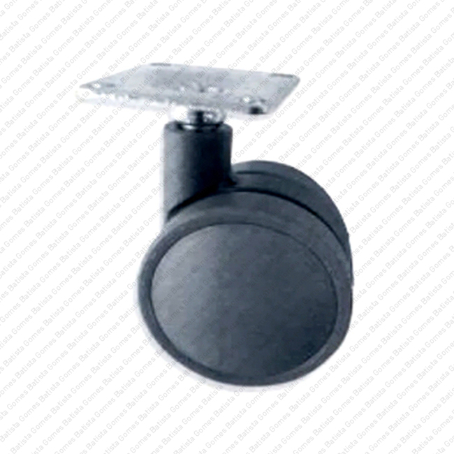 Roda girat�ria �50 / �60 - Cinza